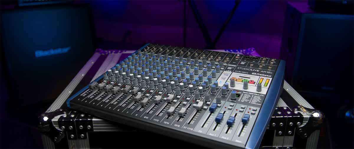 Presonus 16 channel Studio Live Hybrid digital and USB mixer