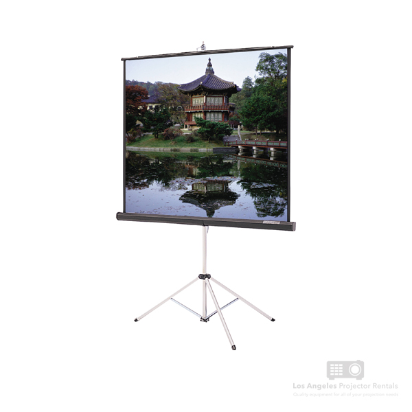 Da-Lite 6×6 and 7X7 Tripod Screen
